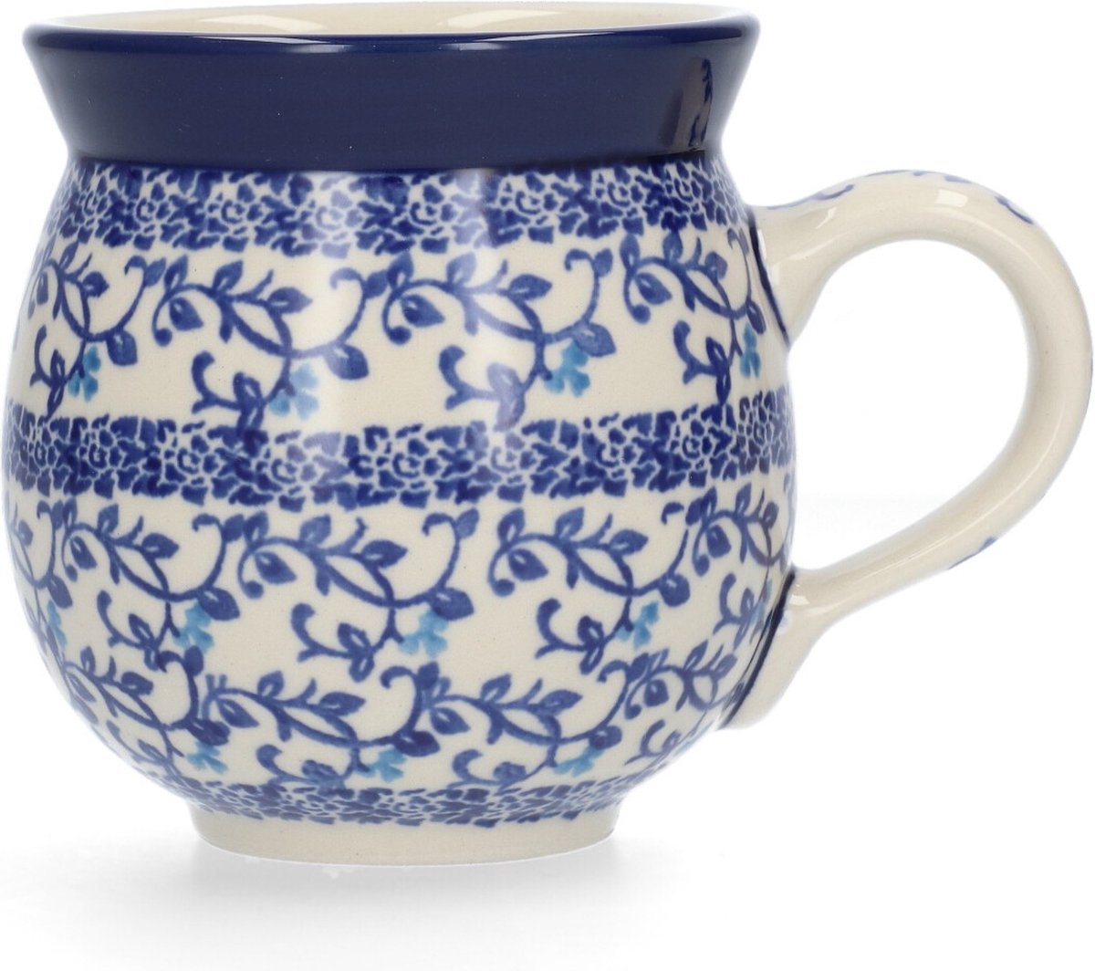Bunzlau Castle | Boeren mok 370 ml - Tender Twigs | Handgemaakt | Koffie beker | kop