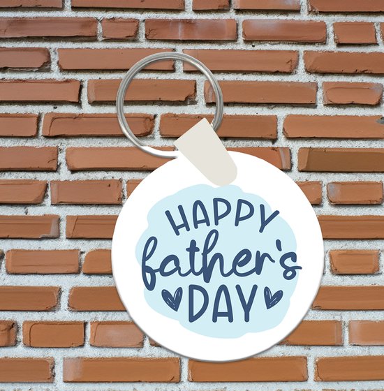 Vaderdag sleutelhanger - Happy father's day