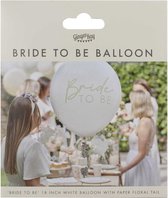 Ginger Ray - Bride to Be botanical ballon (1 stuks)