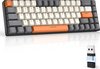 Gaming Keyboard - Wireless - 60% Keyboard - Mechanisch Toetsenbord Draadloos - Red Switches - Bluetooth/USB - Geschikt Voor PC, MAC, Xbox, PS 4 & 5