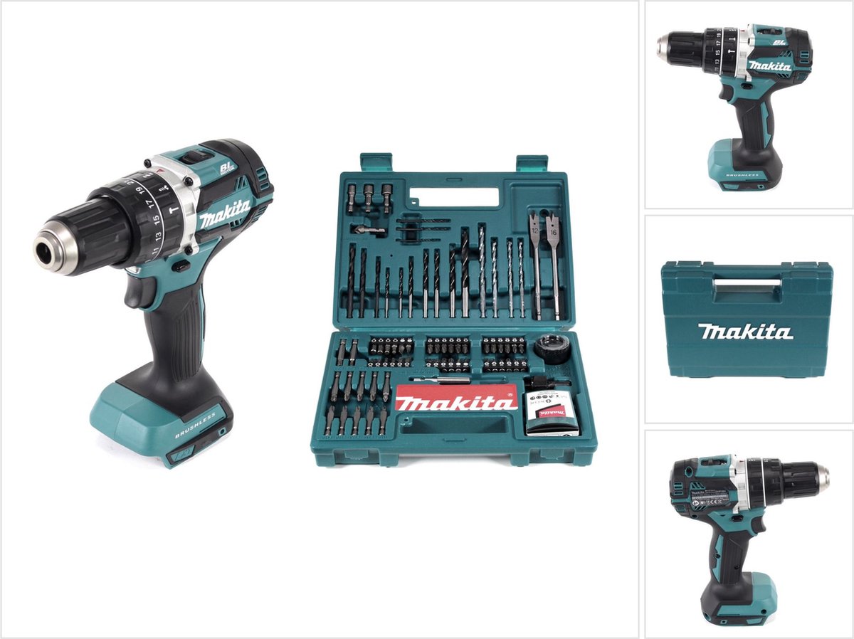 Makita DHP484Z 18V Accu klop-boor-schroefmachine in doos Makita DHP484Z 18V Accu klop-boor-schroefmachine in doos