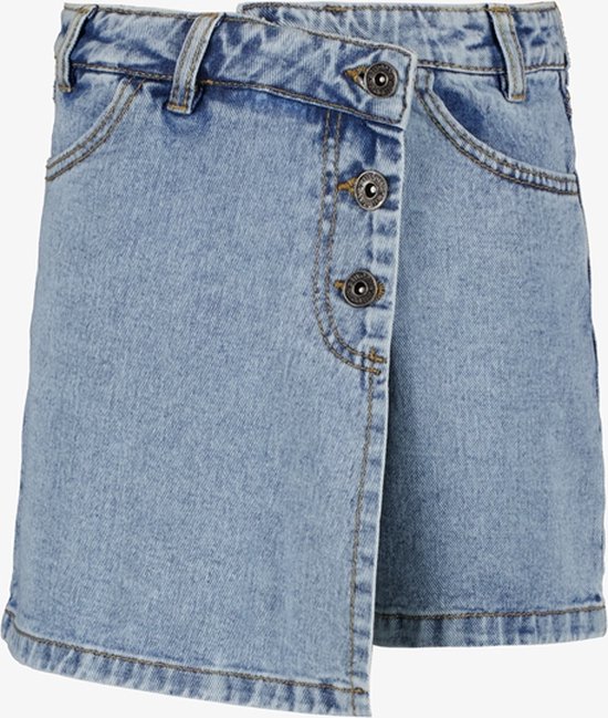 Jupe-short en jean pour filles TwoDay bleu - Taille 146 - Jupe pantalon