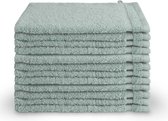 Byrklund washandjes 12 stuks - Hotelkwaliteit - 16x21 - Zeeblauw