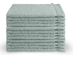 Byrklund washandjes 12 stuks - Hotelkwaliteit - 16x21 - Zeeblauw