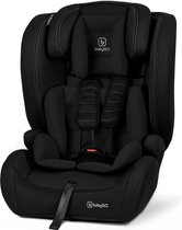 BabyGO FreeMove i-Size - Autostoel voor kinderen van 76-150cm - Autogordel bevestiging - Zwart
