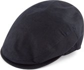 Fawler Lory donkere marineblauwe flat cap voor heren