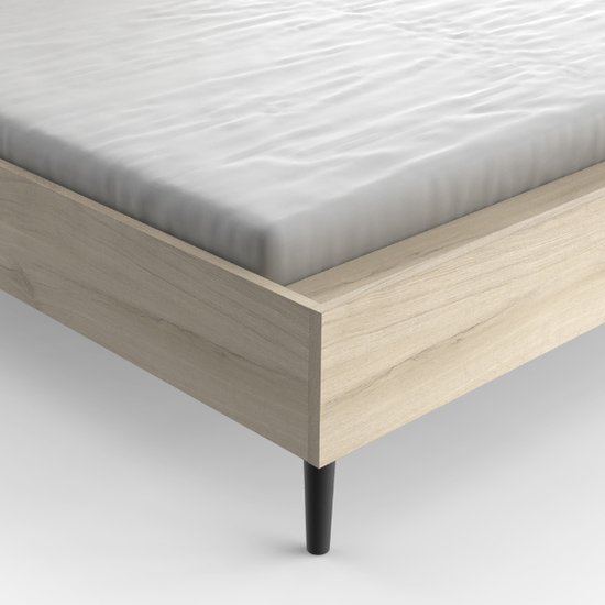 CBA - Bed Sayuri 140 x 190/ - 140x200 - Bruin