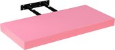 STILISTA Wandplank Zwevend - Wand Plank - Trendy Design - MDF - 30 x 23,5 x 3,8 cm - Roze