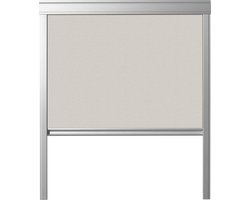 Dakraam Verduisterend Rolgordijn passend op VELUX MK04, Beige