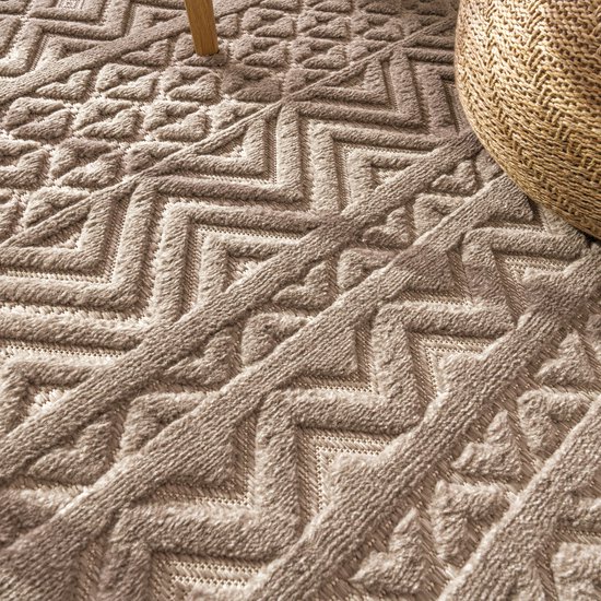 Tapis Intérieur/extérieur Paco Home – 80x150 Cm Anthracite – Polypropylène 4 Mm – Résistant Aux Intempéries
