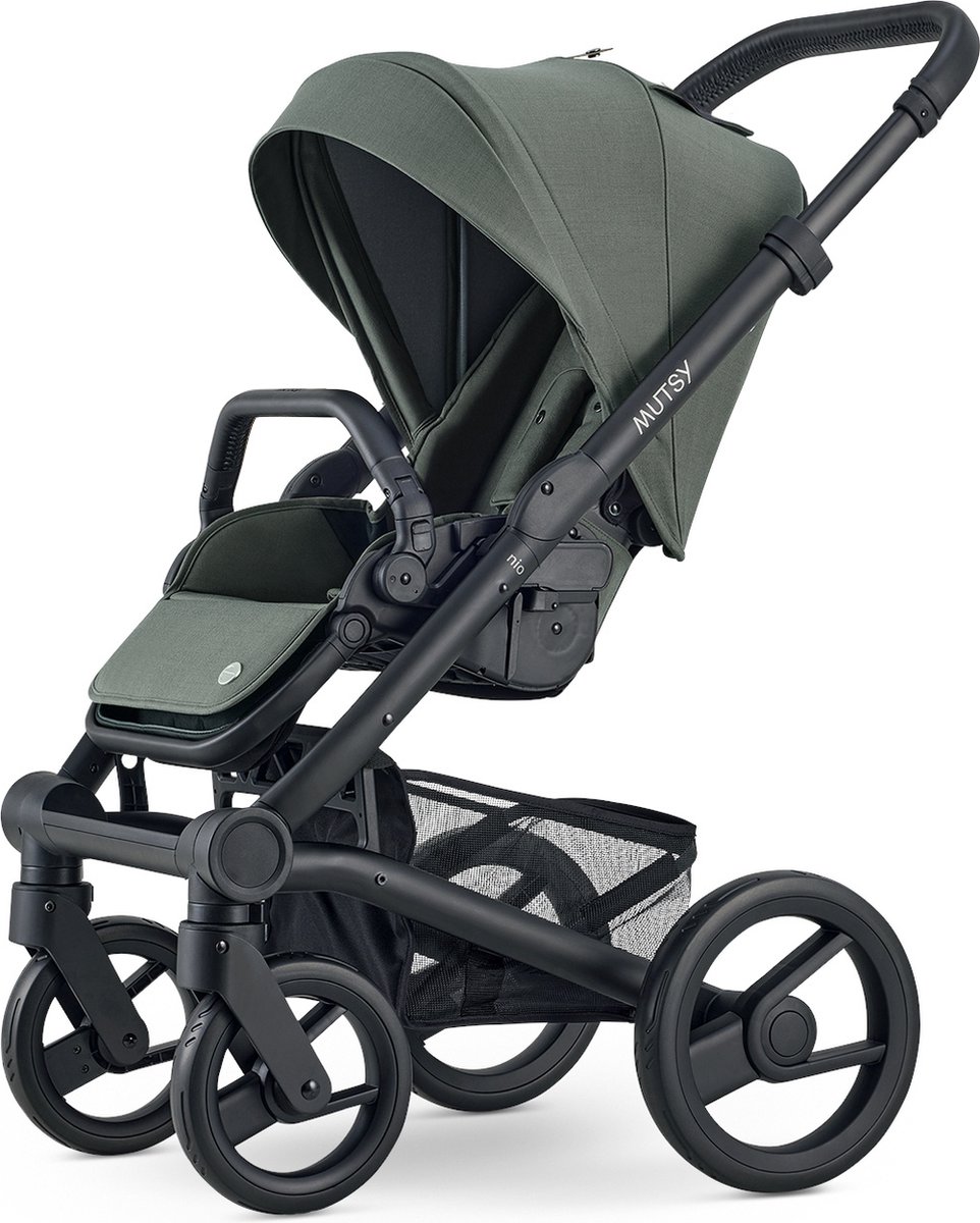 Mutsy Nio Kinderwagen Snel Opvouwsysteem Lichtgewicht Frame North Grey bol