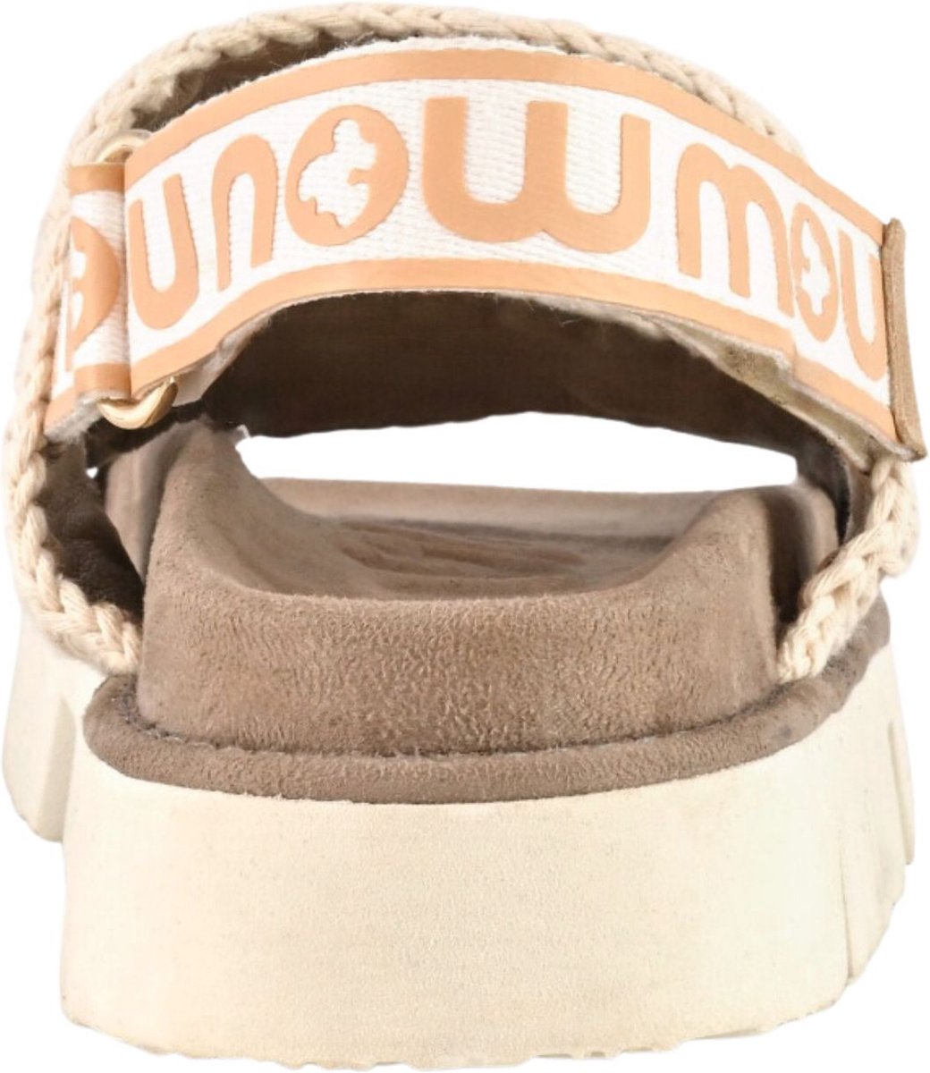 Mou New Bio Sandal Sandalen - Dames - Beige - Maat 40