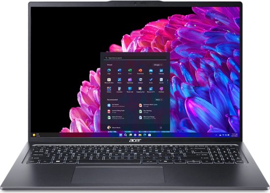 Foto: Intel core ultra 5 125u 1 3ghz 12mb l3 40 6 cm 16 oled wqxga adobe rgb 120hz 3200 x 2000 16gb lpddr5x sdram 512gb pcie nvme ssd intel graphics wi fi 6e ax 2x2 bt windows 11 home backlit us int keyboard