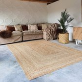 Tapis Jute Rectangle Naturel 140x200cm - Mrcarpet