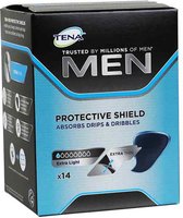 Shield de protection TENA Men (750403) - Pack économique de 100 x 14 pièces