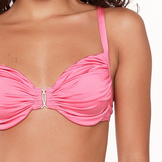LingaDore Beugel Bikini Top - 7211A - Hot pink - 38C
