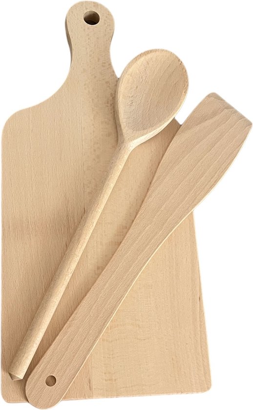 Houten Keukengereiset Voor Het Koken Natuurlijke Teak Keukenspatelset Voor 7 Pakken
