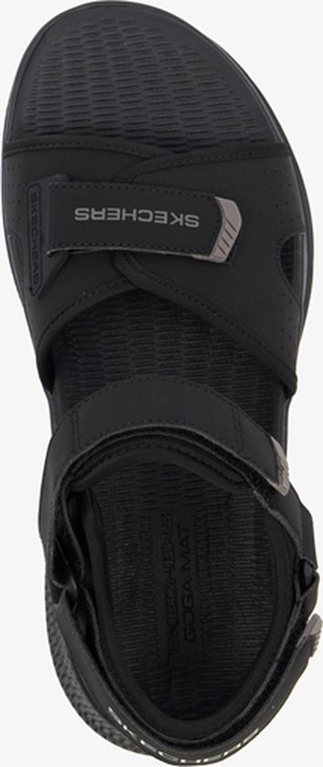 Sandales Skechers Go Consistent pour hommes noires - Taille 43 - Confort Extra - Mousse à mémoire de forme