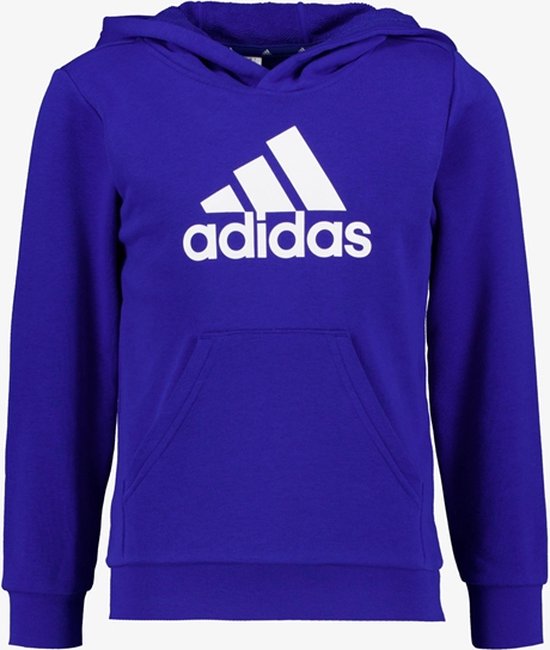 Adidas U BL kinder hoodie blauw - Maat 128