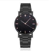 Montre Femme LGT JWLS - Design Ciel Étoilé - Zwart & Or Goud