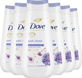 Bol.com Dove Advanced Care Verzorgende Douchegel - Anti-Stress - 6 x 225 ml - Voordeelverpakking aanbieding