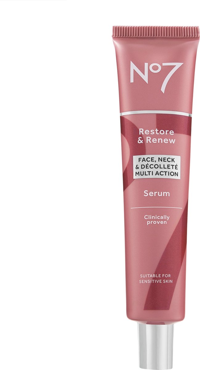 No7 Restore & Renew Face & Neck Multi Action Serum