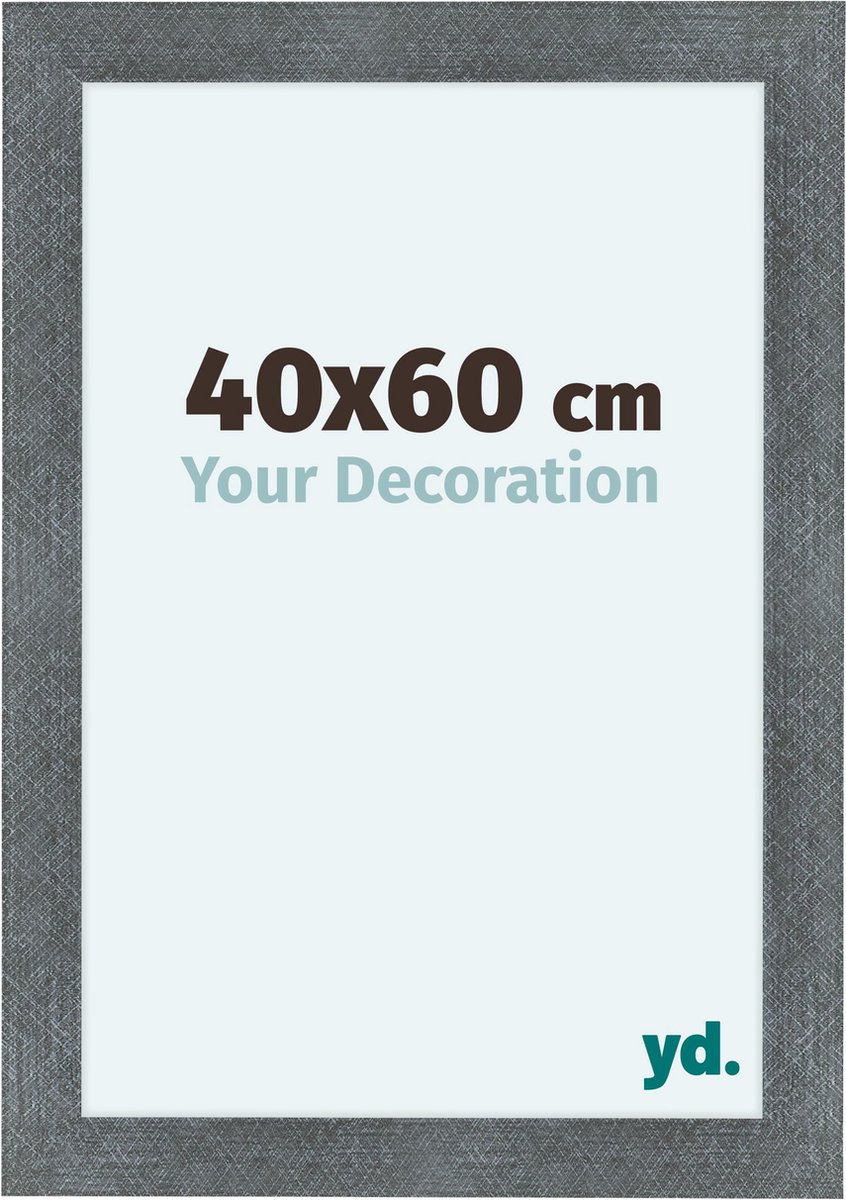 yd. Your Decoration - Fotolijst 40x60 cm - MDF - IJzer Geveegd - Como