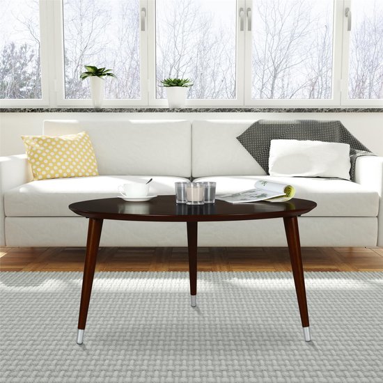 Table basse en MDF expresso