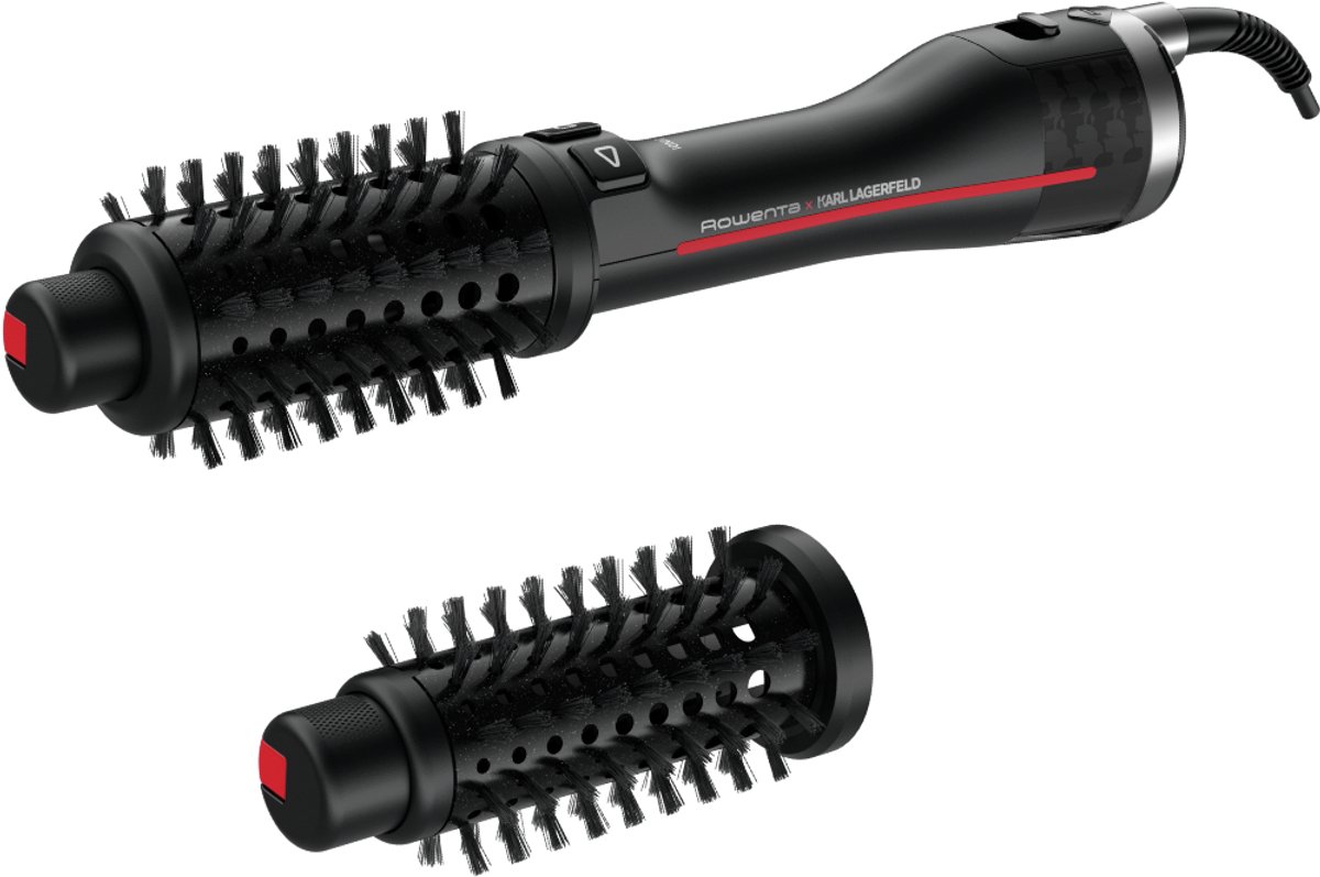 Rowenta x KARL LAGERFELD Brush Active Ultimate Experience CF961L - Krulborstel - 750W - Roterend - Ionische Technologie