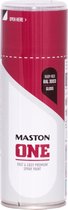 Maston ONE - spuitlak - hoogglans - robijnrood (RAL 3003) - 400 ml