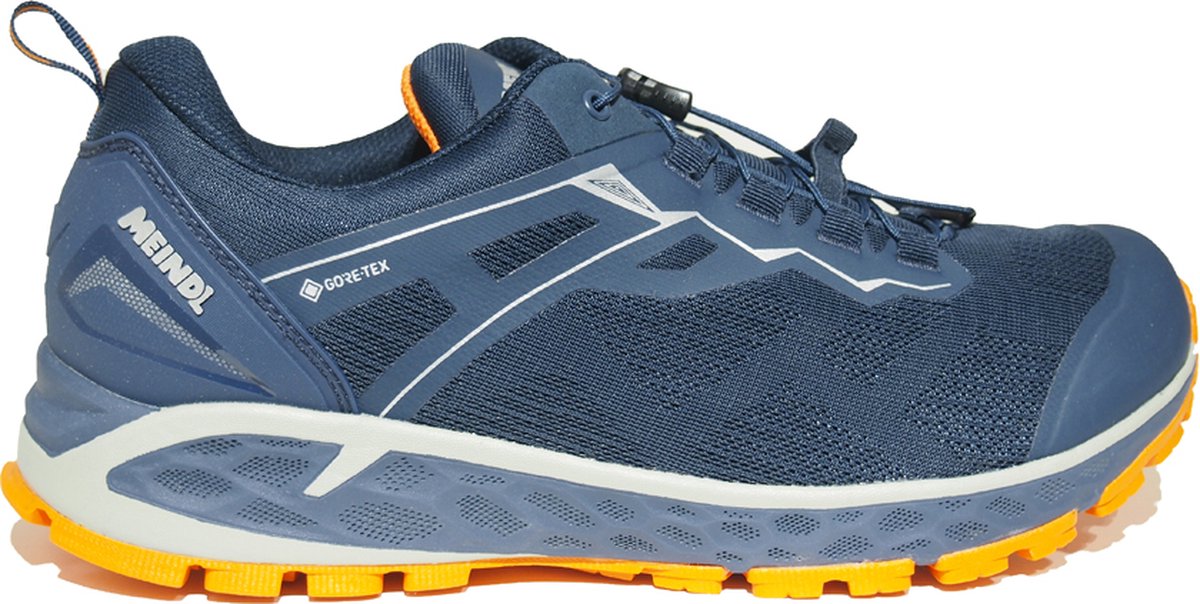 Meindl Power Walker 3.0 Wandelschoen Heren synthetische lage wandelschoenen Marine Blauw