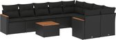 vidaXL-10-delige-Loungeset-met-kussens-poly-rattan-zwart