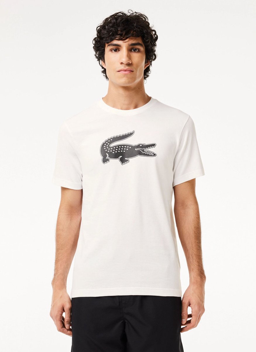 Lacoste Lacoste logo t-shirt Zwart