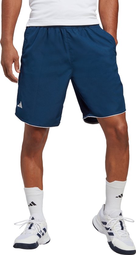 adidas Performance Club Tennis Short - Heren - Blauw- XL 7"