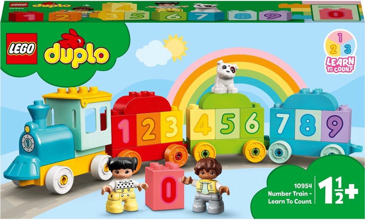 LEGO DUPLO Getallentrein Educatief Speelgoed voor Peuters 10954 — afbeelding 12