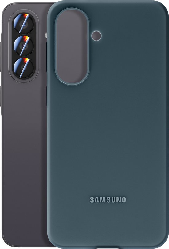Samsung Galaxy A37 Siliconen Back Cover Donkergroen