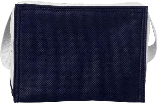 Bullet kleine koeltas voor sixpack blikjes - 3,5 liter - blauw - 20 x 15 x 12 cm - Lunchtrommel van Bullet — afbeelding 4