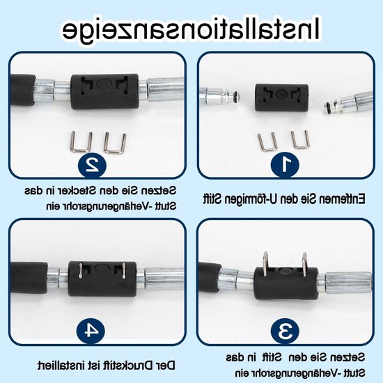 Adapter voor Hogedrukreiniger, Set van 2 voor M22IG Aansluiting, Eenvoudig te Installeren, Geschikt voor K2 tot K7 Modellen, Hoogwaardige Kwaliteit en Duurzaam Gebruik van Merkloos	 — afbeelding 2