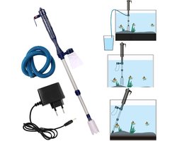 Automatische Elektrische Aquarium Grindreiniger Kit - Filter Vacuüm Sifon voor Vers Zand en Efficiënte Reiniging van Aquariumsubstraten