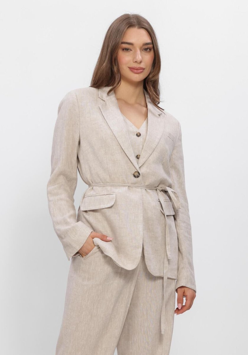 MSCH Copenhagen Mschviana Ginia Blazer Blazers Dames - Beige - Maat L