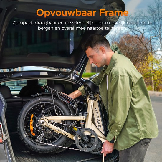 ENGWE L20 3.0 Pro Elektrische Fiets – 160 km Actieradius – 48V 15Ah Verwijderbare Batterij – 8A Snelladen (2u) – 100 Nm Koppel – Compacte Full Suspension – App Connect – Shimano 7 Versnellingen – Hydraulische Schijfremmen — afbeelding 5