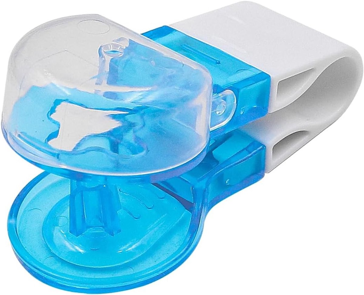 2 Stuks Pillendoos voor Blisterverpakking, Draagbare Pillenstans en Pillensplitser met Opbergtas voor Medicijnen