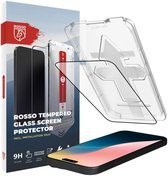 Protecteur d'écran Rosso adapté à Apple iPhone 16 Plus | Verre trempé 9H | Verre trempé | Verre de protection | Lame de verre | Case Friendly | Avec plateau d'installation | Montage facile