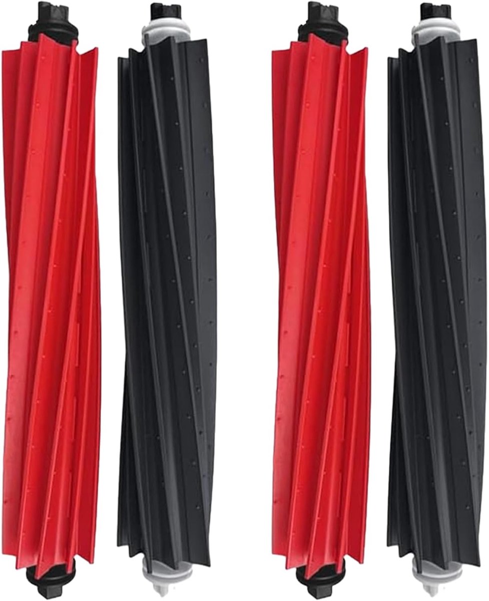 Vervangende Hoofdborstel Set (2 stuks) voor Roborock S8+ S8 Pro Ultra Q5 Pro+ Q8 Max