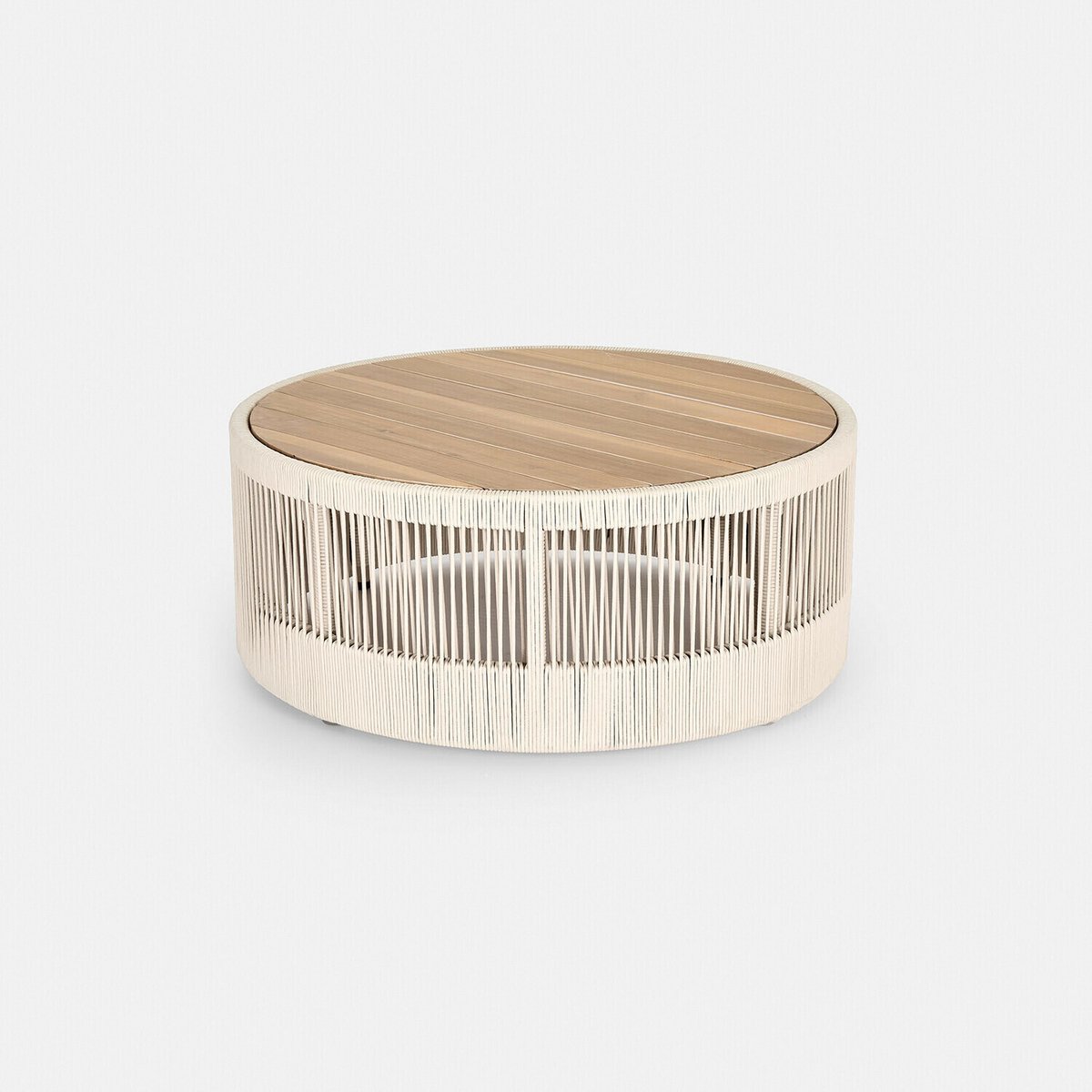 Loberon Salontafel Delor crème/bruin