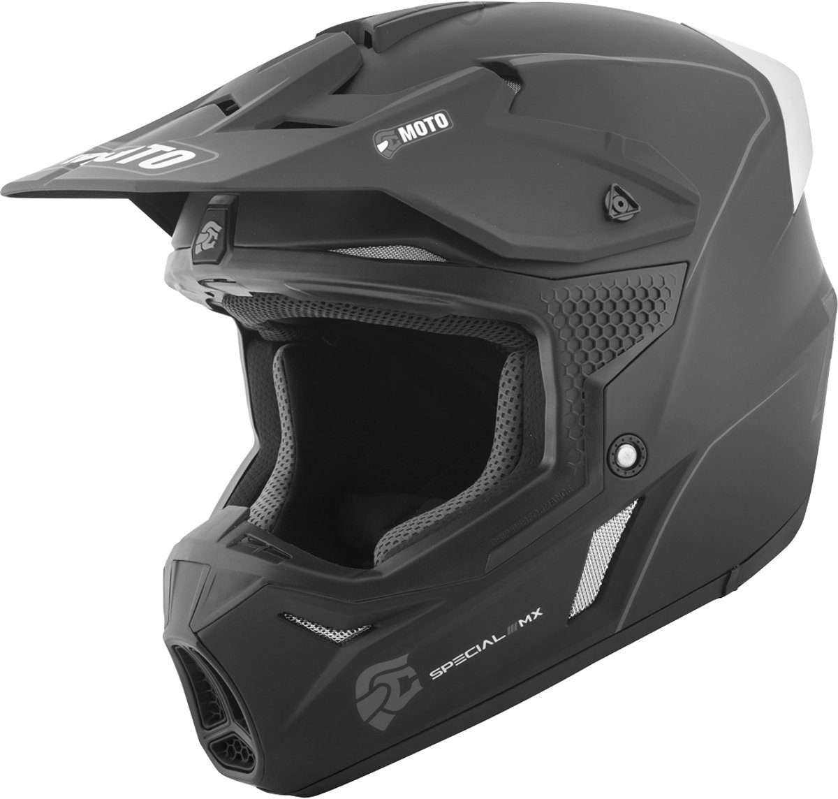 FC-Moto Merkur Straight Motorcross helm -