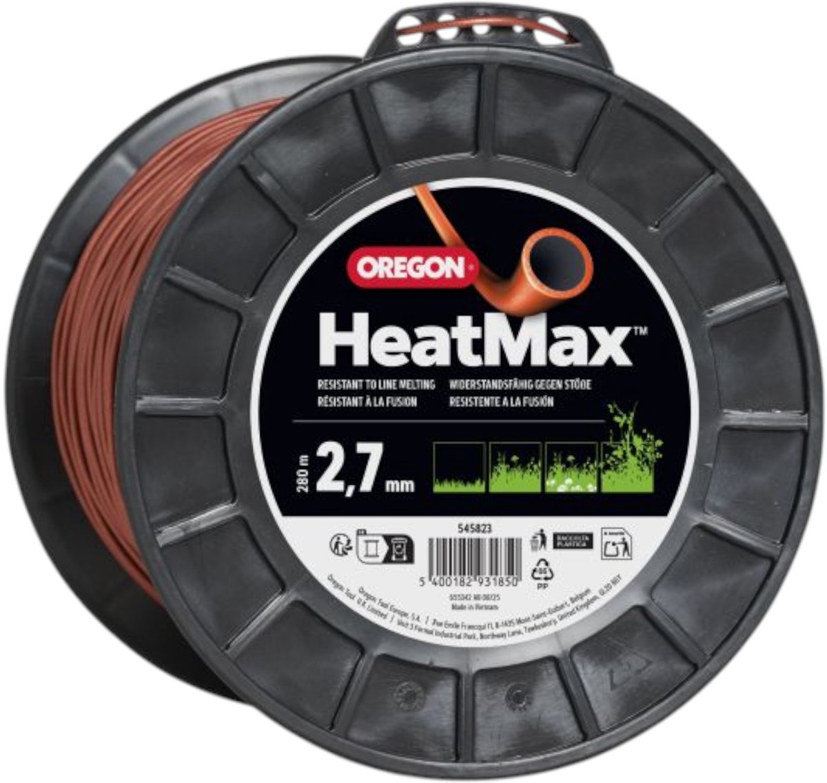 Oregon Techni 280° maaidraad 2,7 mm x 280 m ( 545823 )