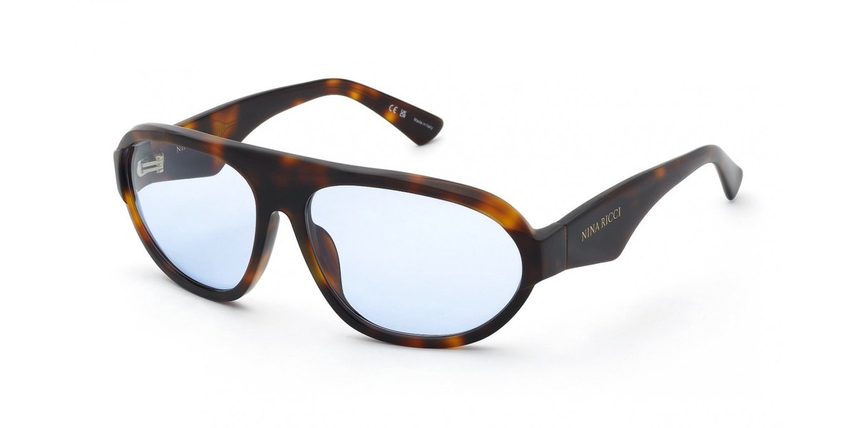 Nina Ricci SNR488 Avana scura lucida 61/15/140 WOMAN Zonnebrillen