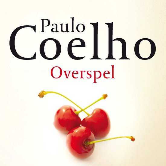Boek "Overspel" van Paulo Coelho met afbeelding van drie kersen.