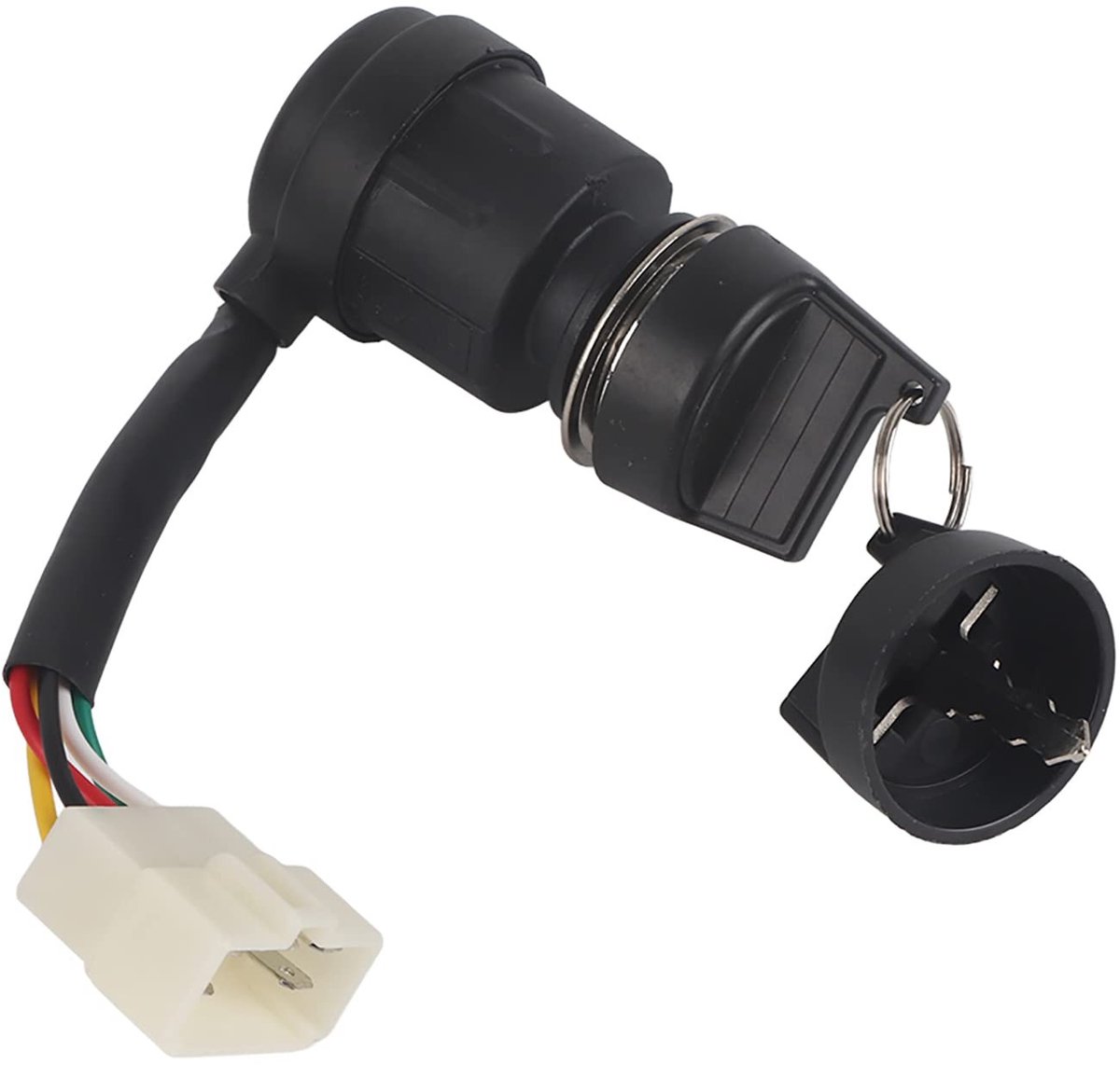NTH products- Ontstekingsslot Universeel - 5-Pins Sleutelschakelaar - Geschikt voor Motorfiets/ATV - Duurzaam Kunststof/Metaal - Betrouwbare Kwaliteit - Contactslot